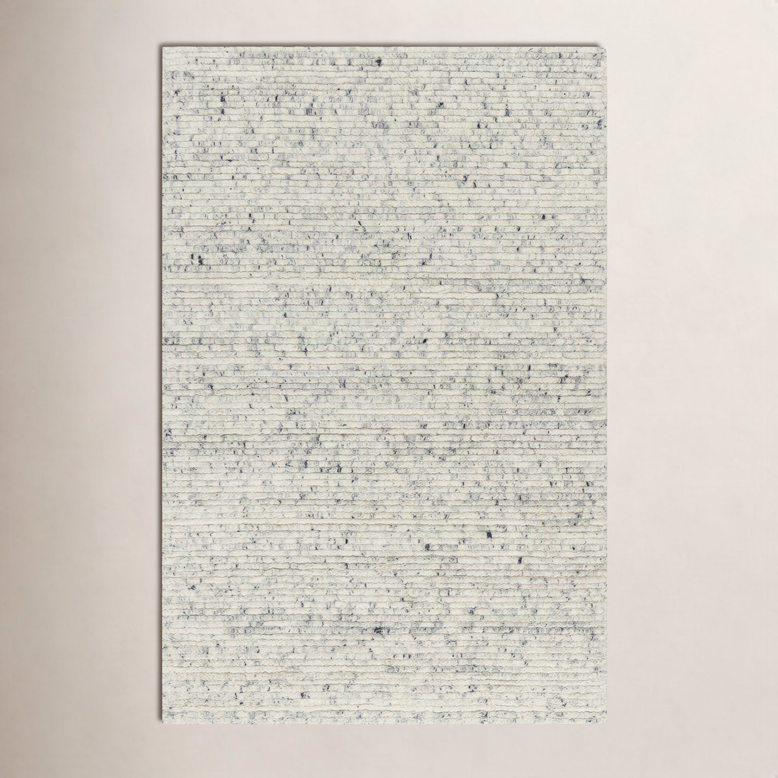 Morell Hand-Loomed Ash Wool Rug, Rectangle 9' x 12'