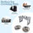 PETMAKER Adjustable Raised Dog Bowl Stand, Black-75376401