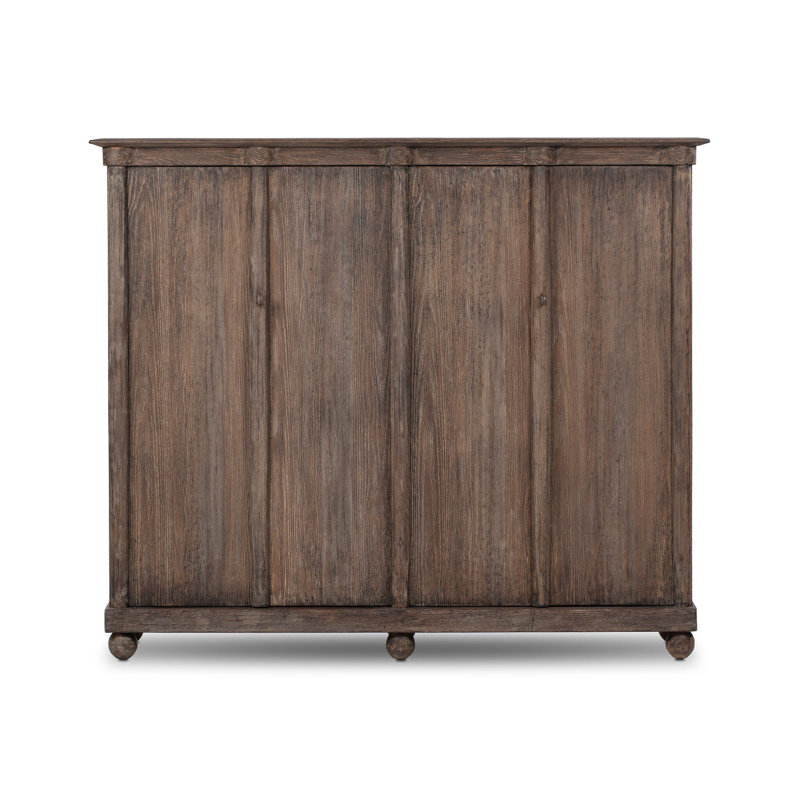 Alcott Cabinet-Distressed Cocoa Pine