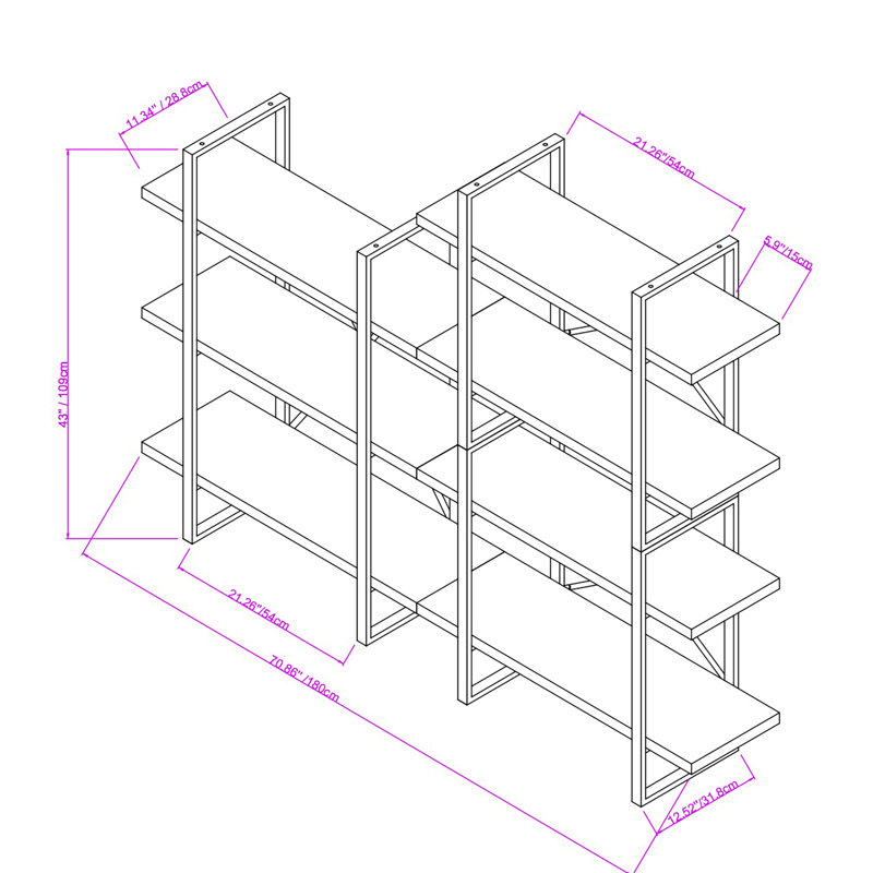 Etagere Bookcase