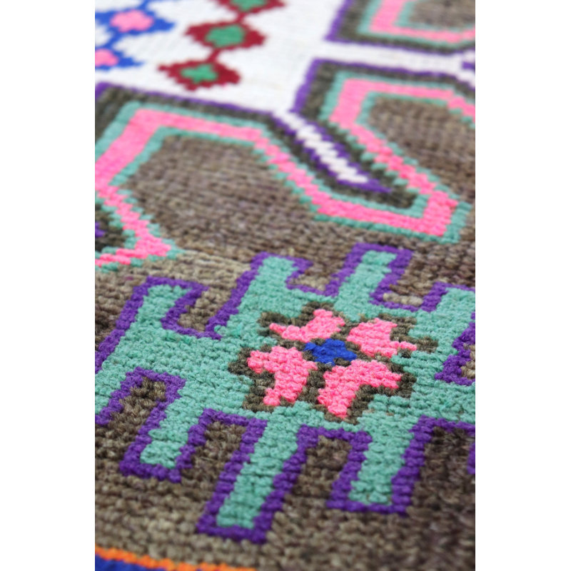 Herki One-of-a-Kind 2'7" X 11'9" Area Rug