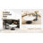 Maamar Stone Top Nesting Coffee Table