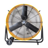 iLIVING ILG8M36-90DC 36 Inches 16000 CFM Heavy Duty High Velocity Barrel Floor Drum Fan with DC Brushless Motor, Stepless Speed Adjustment for Workshop, Garage, Commercial or Industrial, UL Safety Listed