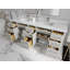 Ensemble de meuble-lavabo double 84 po Huntwood-867182765