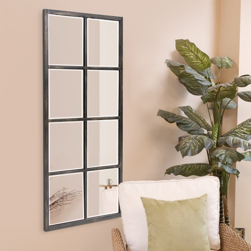 Mitchem Metal Rectangle Mirror, Oil Rubbed Bronze