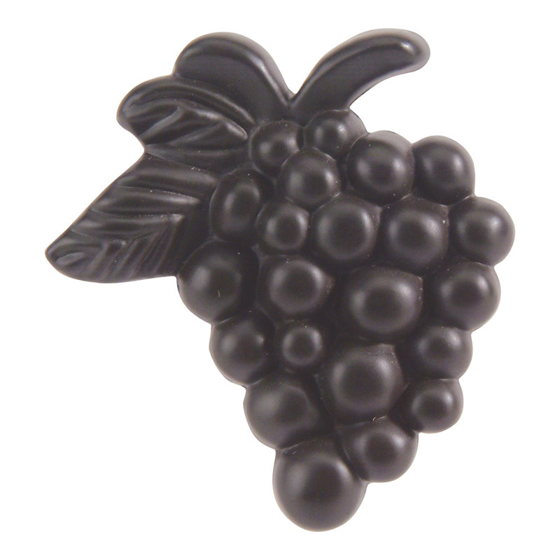 Aged Bronze Vineyard Grapes Designer Knob 2"