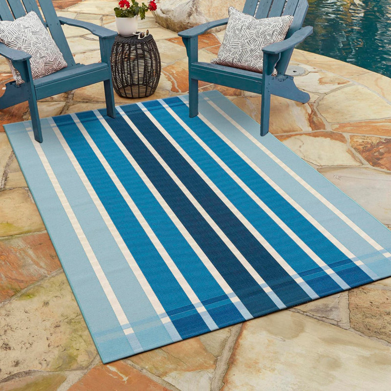 Grierson Indoor/Outdoor Area Rug, Rectangle 6'1" x 9'