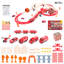 66pcs DIY Fire Rescue Train Toy Set for Kids