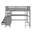 Lit mezzanine avec tiroirs, bureau et tablettes-683545321-683545323