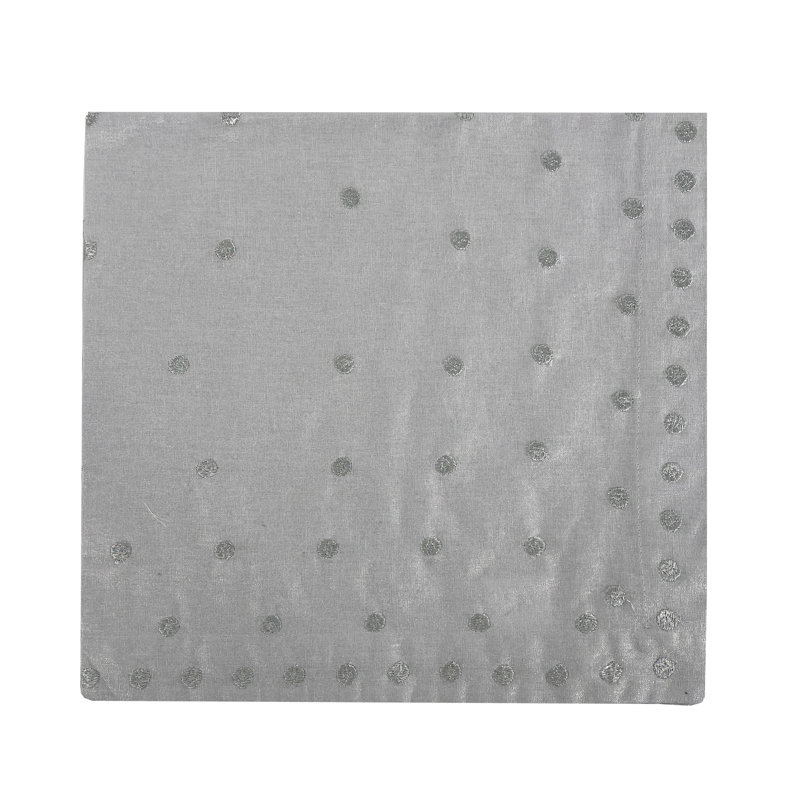Napkin With Dot Embroidery
