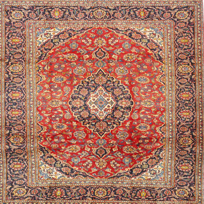 Tapis décoratif orangé oriental Ksawery