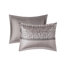 Ensemble d'édredon 7 pièces jacquard-122118918
