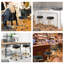 Adjustable Height Ergonomic Lab Stool with Footrest-115153805