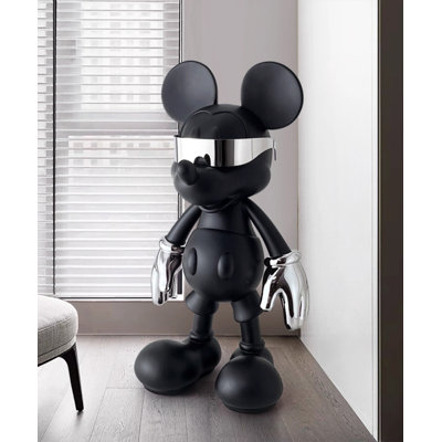Figurine moderne en résine Mickey
