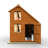 Tigercub Tiger Sheds 193.4cm W x 247.4cm D Outdoor Solid Wood Playhouse