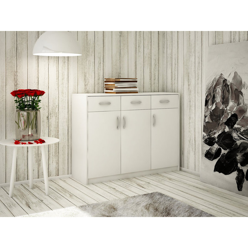 110cm Sideboard, White