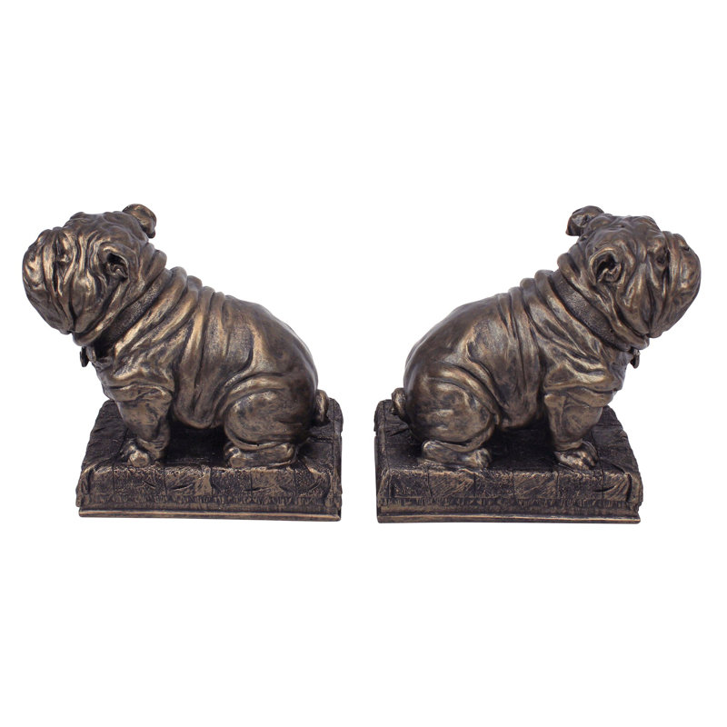 Bricker Resin Bookends