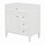 Meuble-lavabo de salle de bain de 30 po sans lavabo supérieur, armoire de rangement moderne avec 2 tiroirs et un tiroir rabattable (PAS DE BASSIN)-130940414-130940415