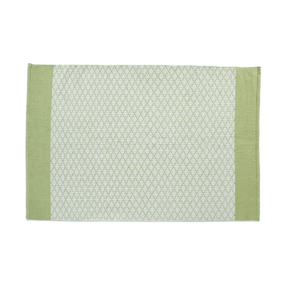Alaziah Geometric Hand Woven Indoor / Outdoor Area Rug