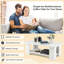 Mylasha Four Leg Coffee Table with Storage