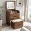 Vanity with Mirror and Seat-1250835172
