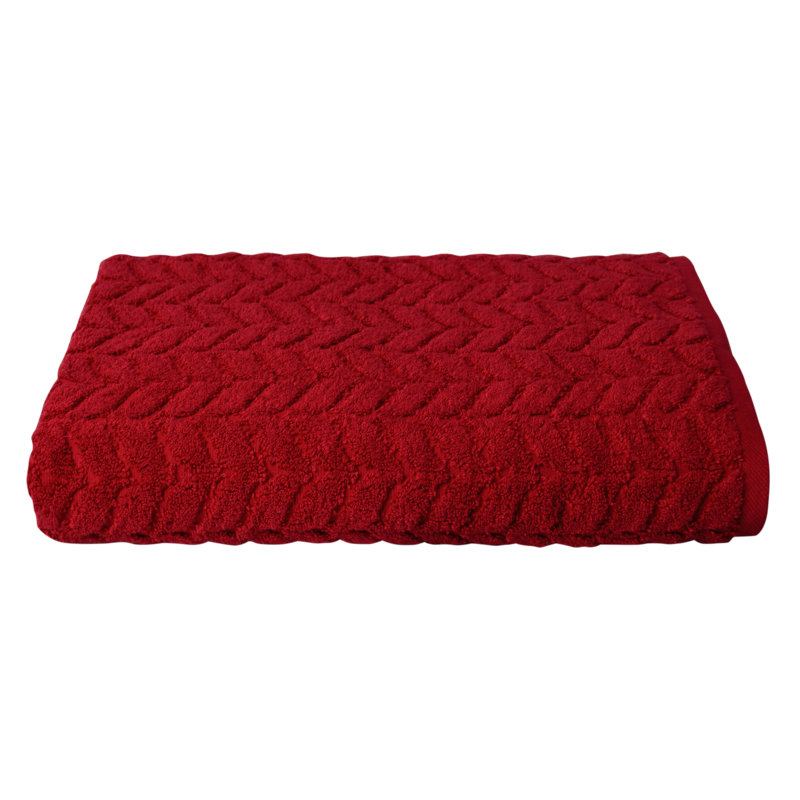 Drap de bain Kerr, Rouge