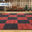 Tapis de Noël à carreaux en velours nacré lavable, antidérapant, à poils courts.-2089734029-2089734066