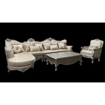 Infinity 3 Piece Sectional Living Room Set