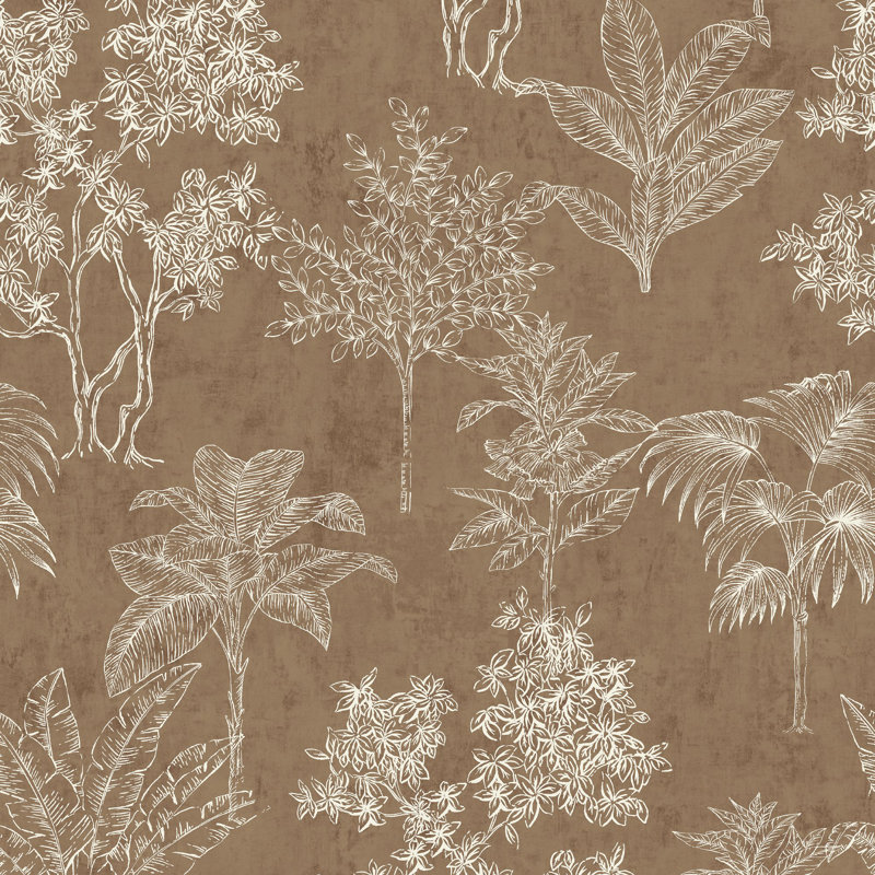 Zen 1000cm x 53cm Wallpaper Roll, Beige