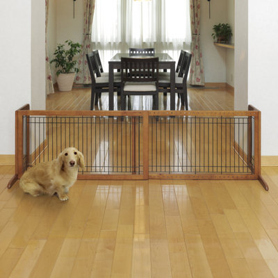 Barrière pour animaux autoportante