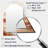 Saharas Desert Silence - Desert Asymmetrical Decorative Mirror, Peach Arch Wall Mirror, Printed Metal Art-1371183207