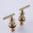 Brass Bathtub Faucet with Modern Design