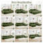 Canapé modulaire 4 places en velours côtelé l 151,9 po x P 40,5 po x H 27,5 po Evergreen