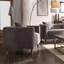 Chaise en velours Sidonia