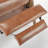 Wood Arm Push Back Recliner-1489231971