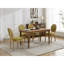 Chaise de salle à manger de style français à 2 pièces en lin olive avec dossier et structure en bois d'hévéa massif, rembourrage en mousse, hauteur de 37,4 po-1044745428