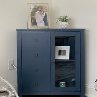 White Seaford 32'' Tall 1 - Door Corner Accent Cabinet <div  class=aod_buynow></div>– Inhomelivings