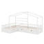 Lit plateforme simple avec tiroirs de rangement-1176055380