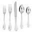 Forge 5 Piece 18/10 Stainless Steel Flatware Set, Service for 1