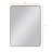 Modern Wall Mirror, Rectangular Mirror, Metal Framed Mirror