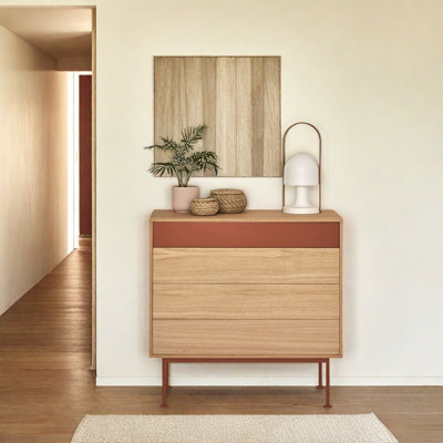 Armoire d'entrée originale en bois