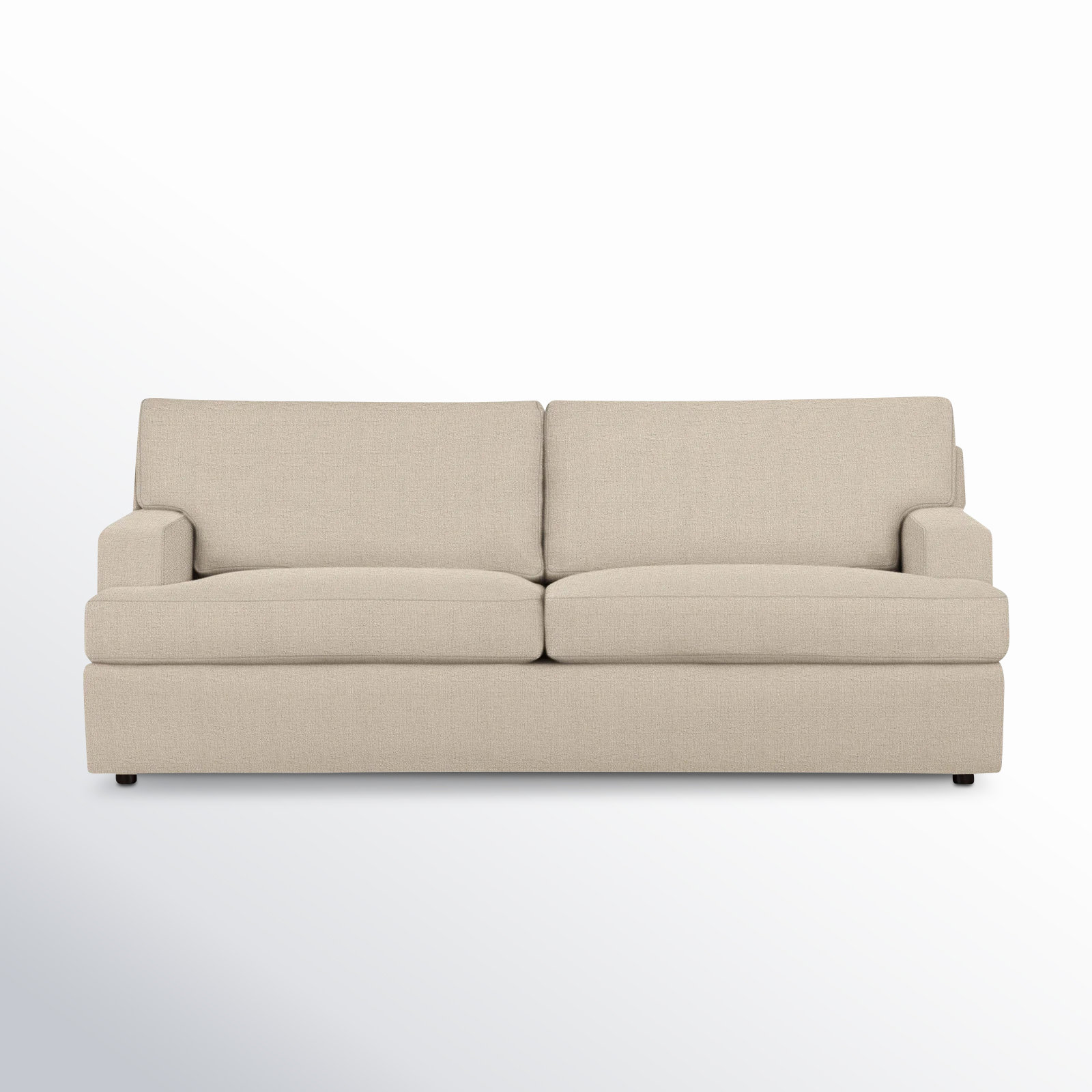 Cleo 84'' Sofa, Nomad Eggshell Crypton® Chenille