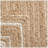 Weintraub Natural Fiber Hand Woven Jute Rug-777427187
