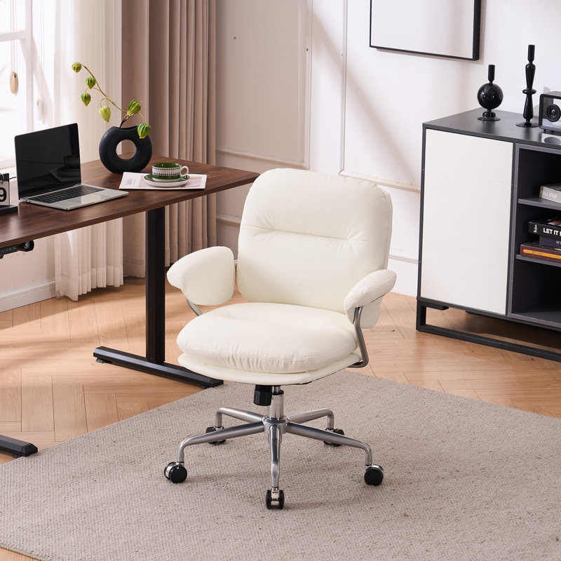 Chaise de bureau Hickson, Beige