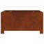 Acier patiné 31,50 x 31,50 x 15,75 po vidaXL-1601121624-1601121625