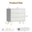 Commode 3 tiroirs, l 31,5 po-408462308