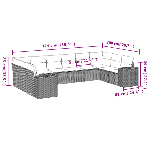 Dimensions du produit