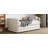 Upholstered Daybed with Trundle and Drawers-352641142