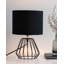 Roi 30cm Black Standard Table Lamp