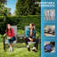 Banc oscillant d'extérieur pour 2 personnes Outsunny